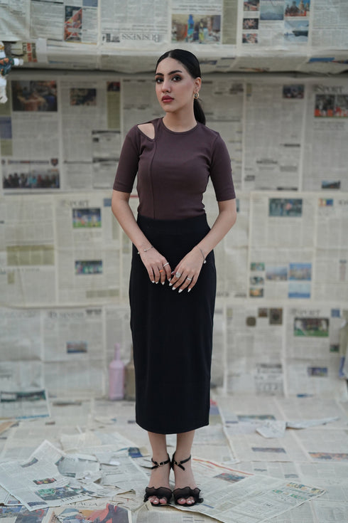 Cleo Cut Top